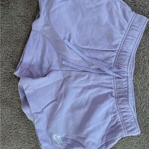 Nike Women's Lavender Athletic Shorts